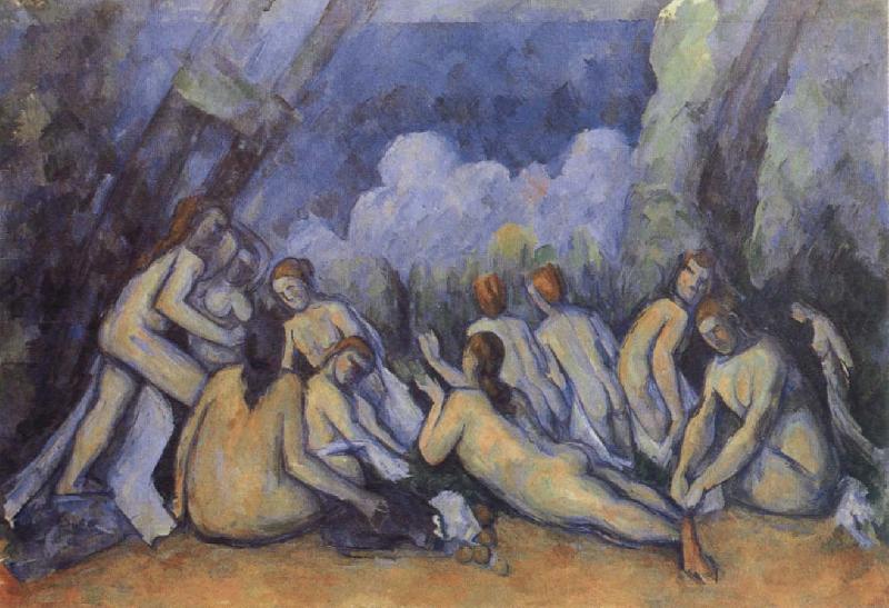 Paul Cezanne The Bathers oil painting picture